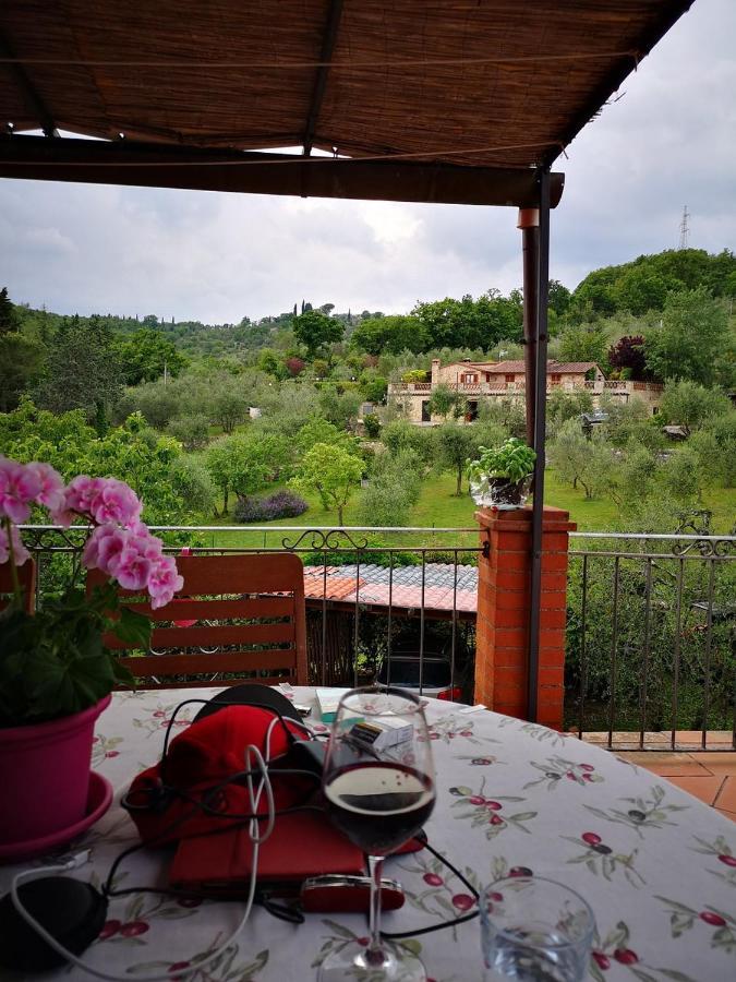 "La Casa Di Maria Luce" Con Terrazza Panoramica Apartamento Gaiole in Chianti Exterior foto