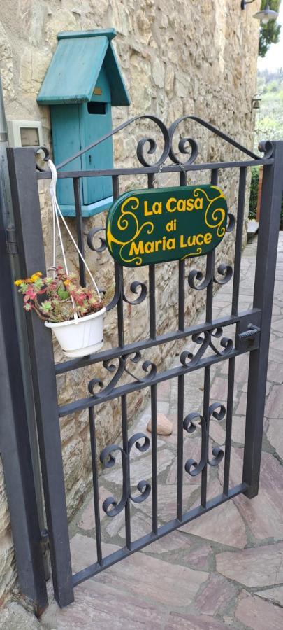 "La Casa Di Maria Luce" Con Terrazza Panoramica Apartamento Gaiole in Chianti Exterior foto