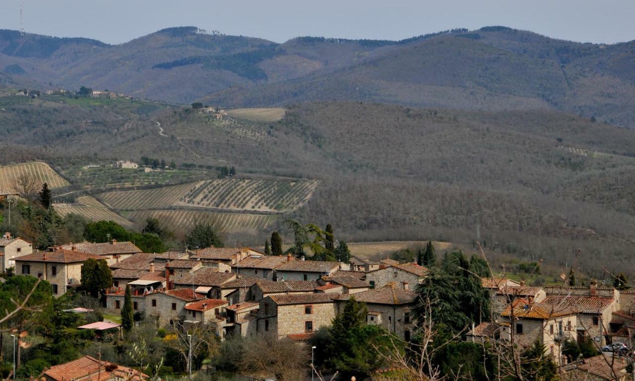 "La Casa Di Maria Luce" Con Terrazza Panoramica Apartamento Gaiole in Chianti Exterior foto